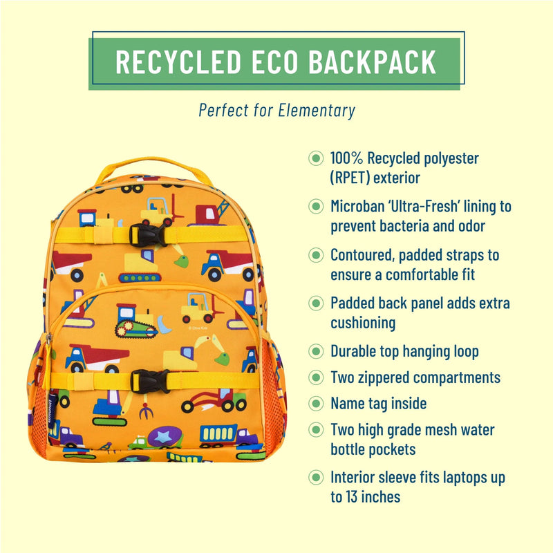 Wildkin Medium ECO Kids Vegan Backpack 12L