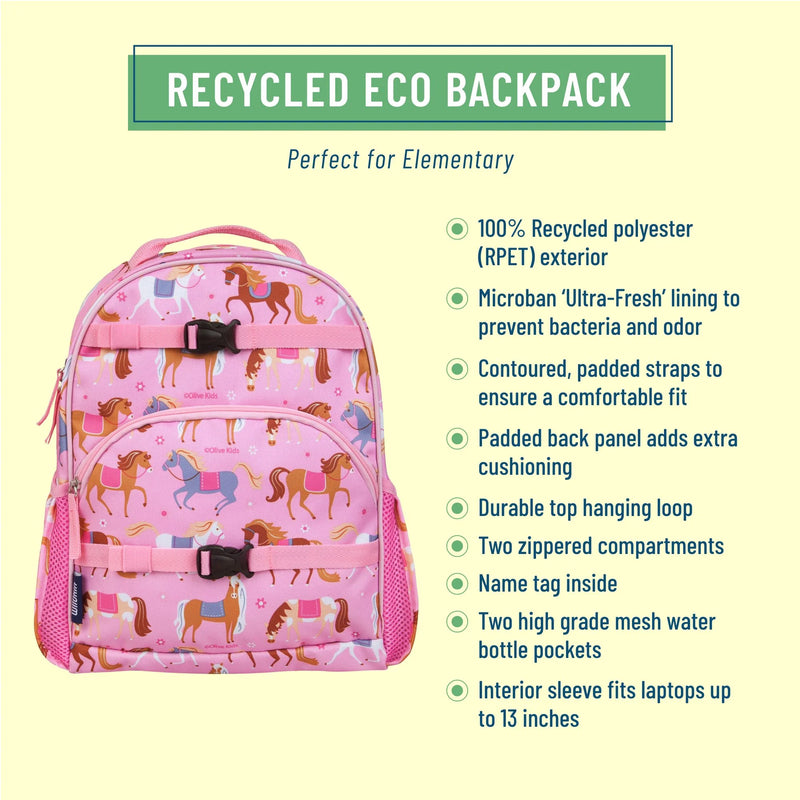 Wildkin Medium ECO Kids Vegan Backpack 12L