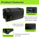 Ecogear 28" Wheeled Duffel with Garment Rack