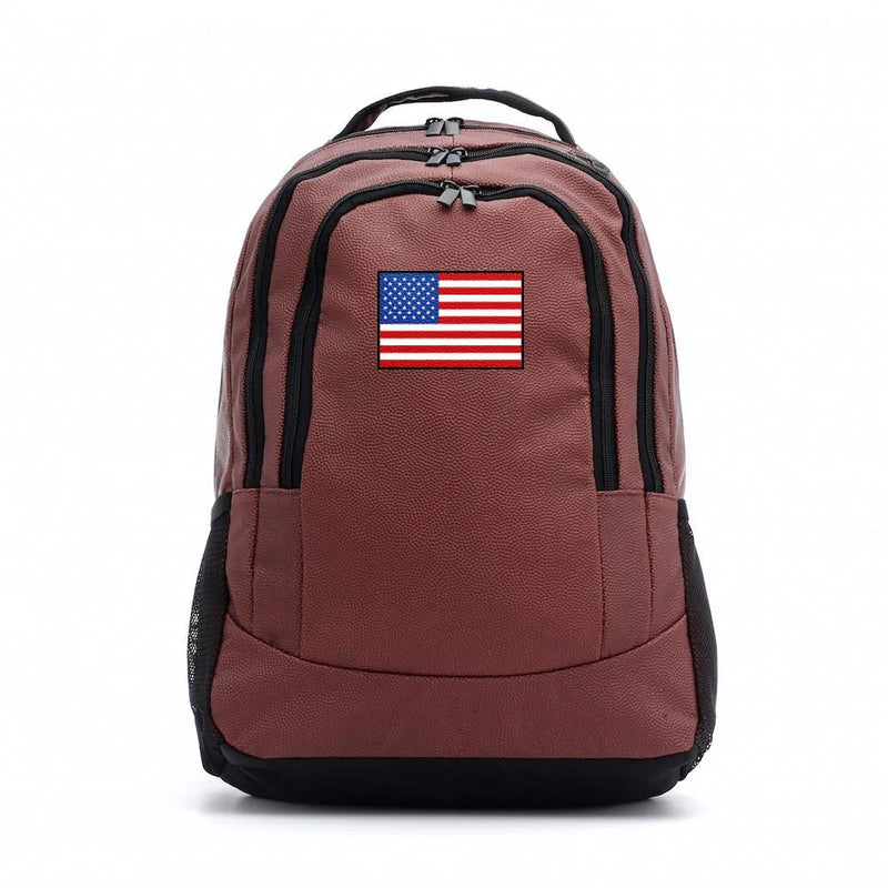 Zumer Sport 18" Football Backpack with USA Flag