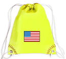 Zumer Softball Drawstring Bag w/ or w/o USA Flag