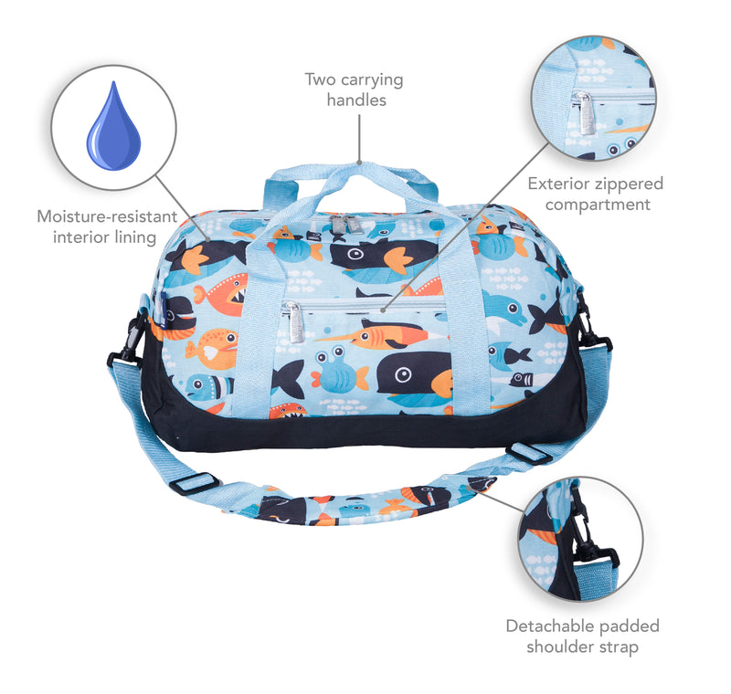 Wildkin Kids Best Overnighter Vegan Duffel Bag-  –  Strong Suitcases-Vegan & Eco-friendly Bags