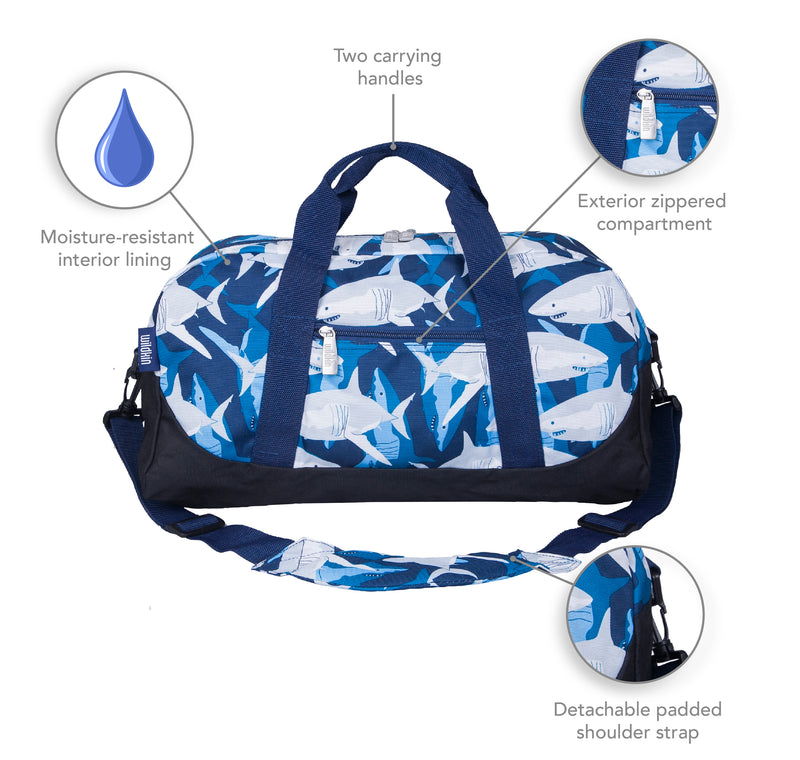 Wildkin Insulated Two Compartment Vegan Lunch Bag-Strongsuitcases
